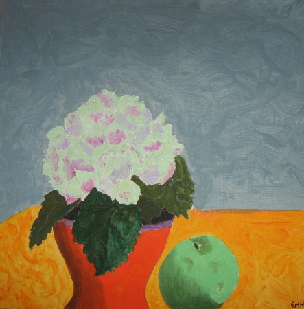 Acrilico su cartone telato